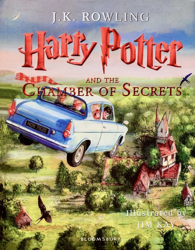 J.K.Rowling "Harry Potter and the Chamber of Secrets" / Джоан Роулинг "Гарри Поттер и Тайная комната"