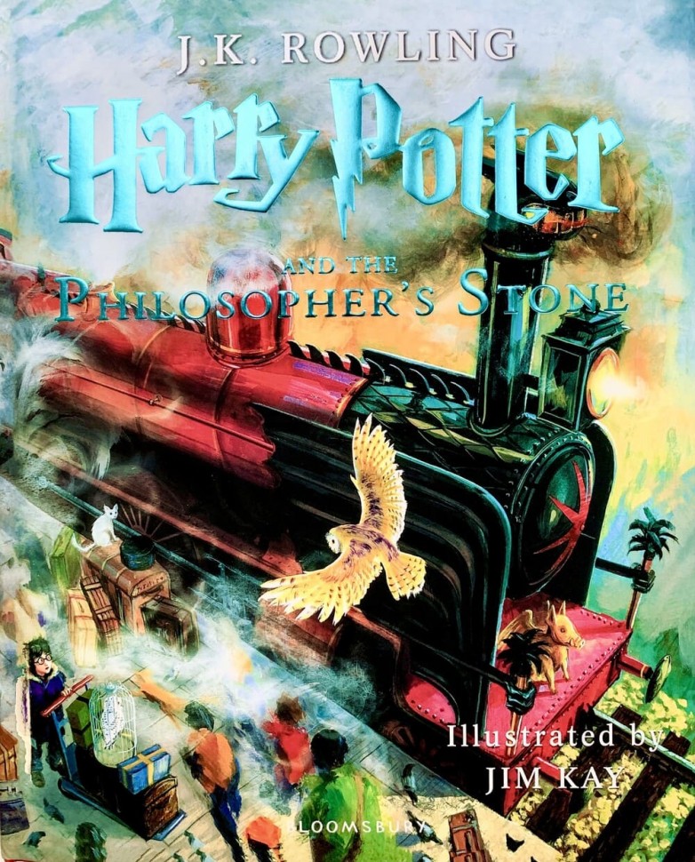 J.K.Rowling "Harry Potter and the Philosopher's Stone" / Джоан Роулинг "Гарри Поттер и философский камень"