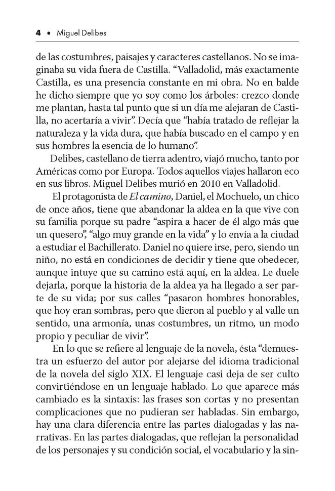 Делибес М. Дорога | Адаптированные книги на испанском языке
