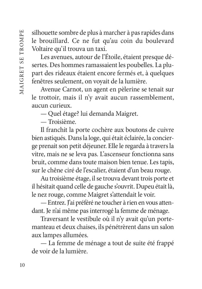 Ошибка Мегрэ. Maigret se trompe | Книги на французском языке Ошибка Мегрэ. Maigret se trompe | Книги на французском языке