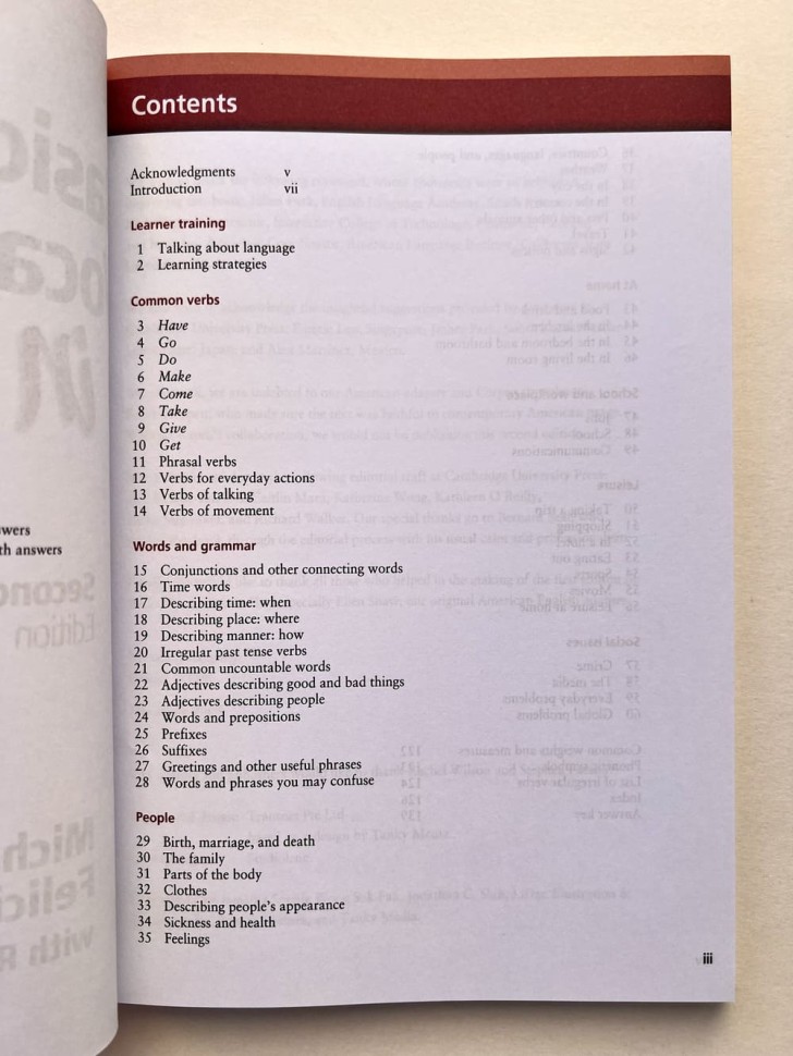 Basic Vocabulary in use(2nd)