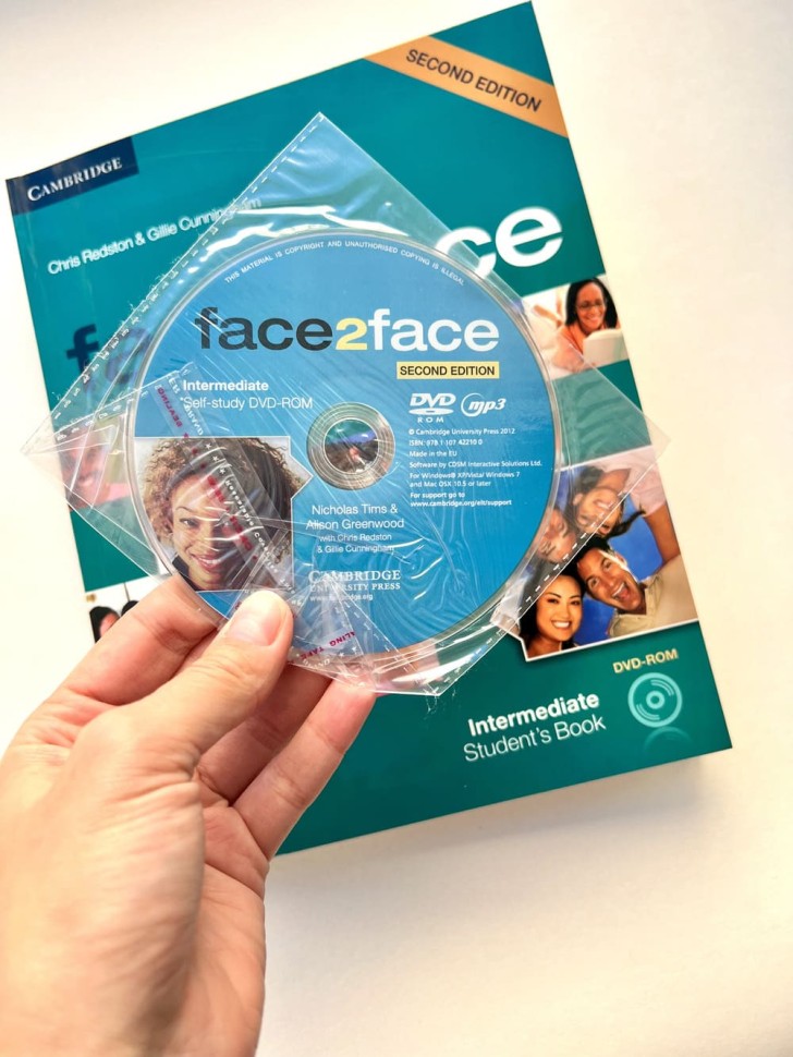 Face 2 Face (2nd) Intermediate (SB+WB)+DVD