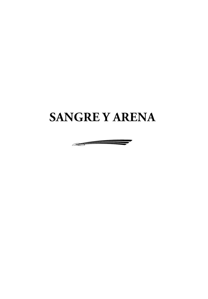 Кровь и песок. Sangre y Arena | Книги на испанском языке