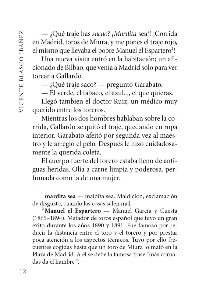 Кровь и песок. Sangre y Arena | Книги на испанском языке