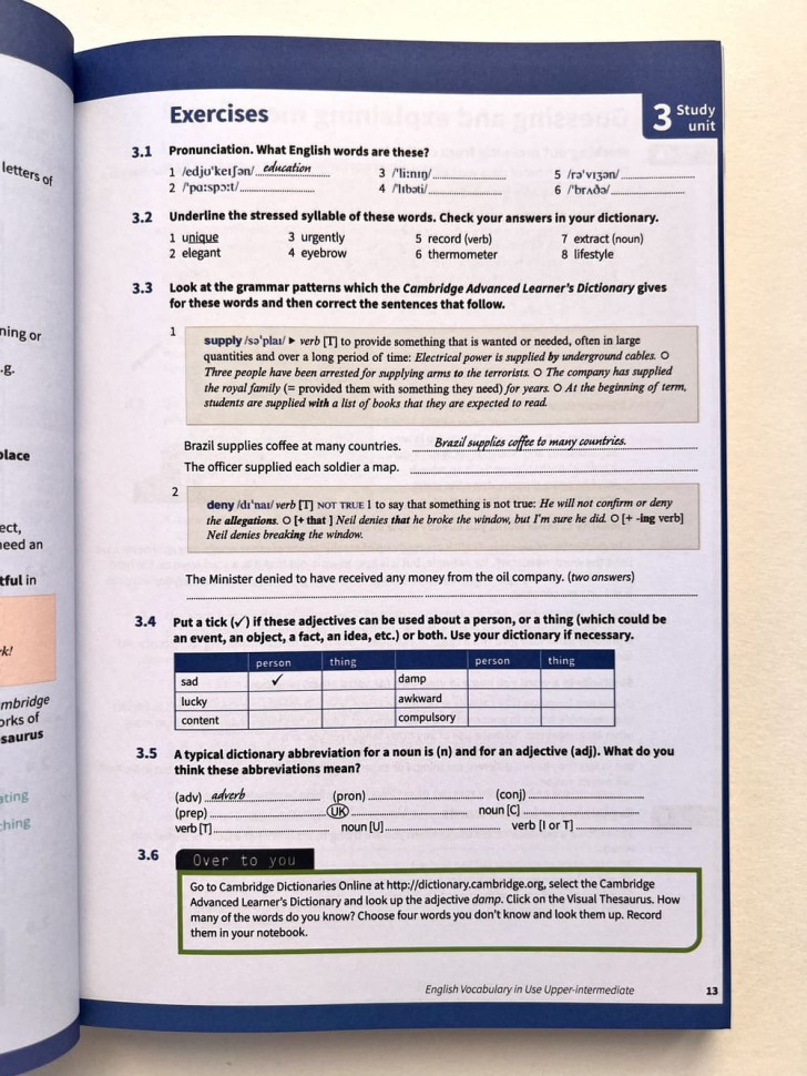 English Vocabulary in Use Upper 4th+CD