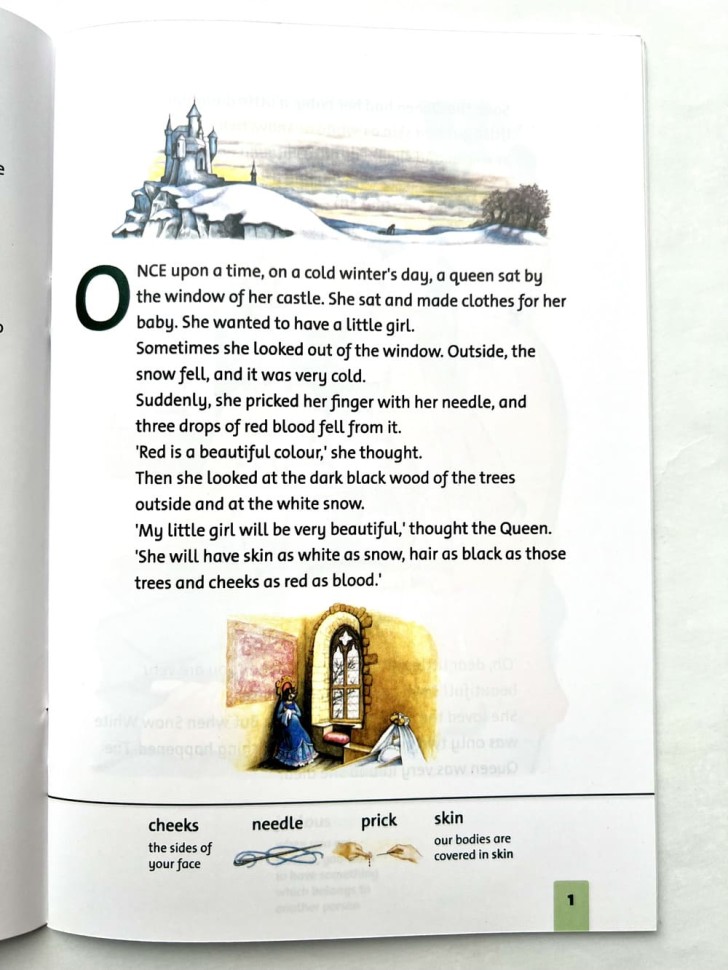 (Family and Friends Readers) 3 P.1  Snow White. Белоснежка и семь гномов