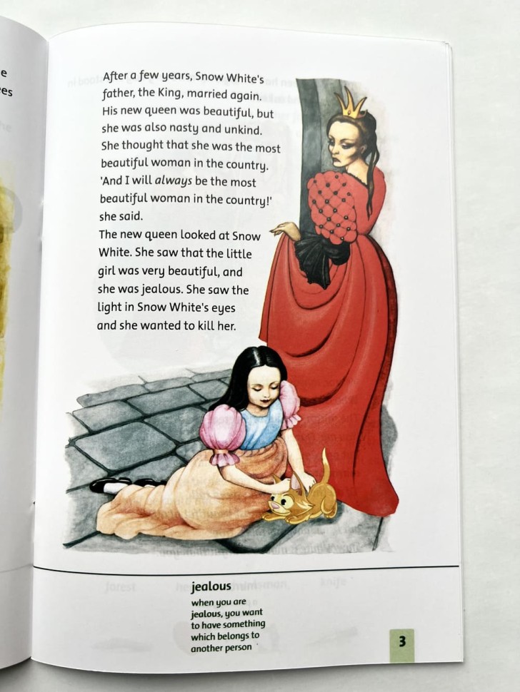 (Family and Friends Readers) 3 P.1  Snow White. Белоснежка и семь гномов