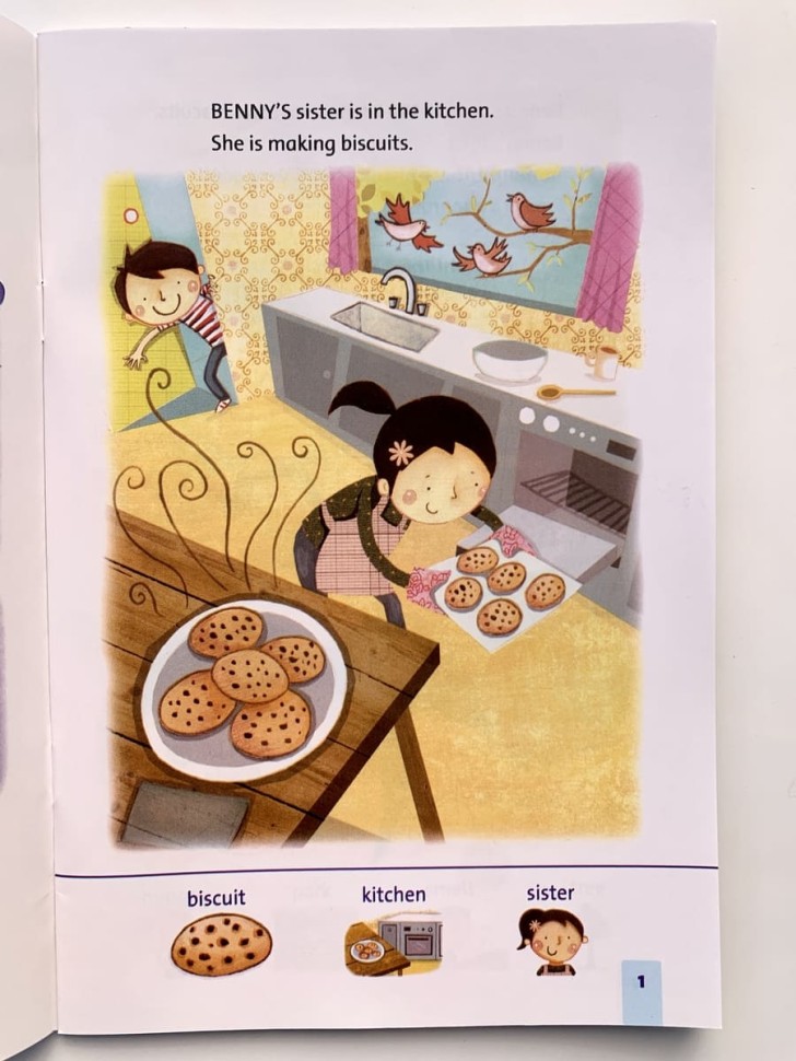 Family and Friends 1 Readers. Benny And The Biscuits. Бонни и печенье