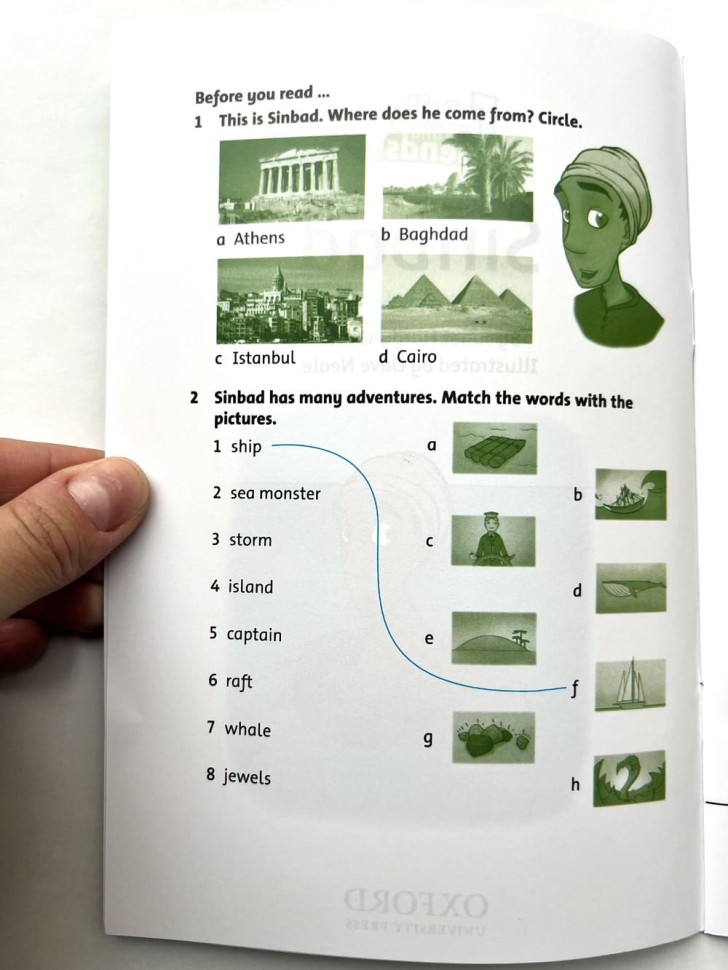 (Family and Friends Readers) 3 P.3  Sinbad. Синдбад