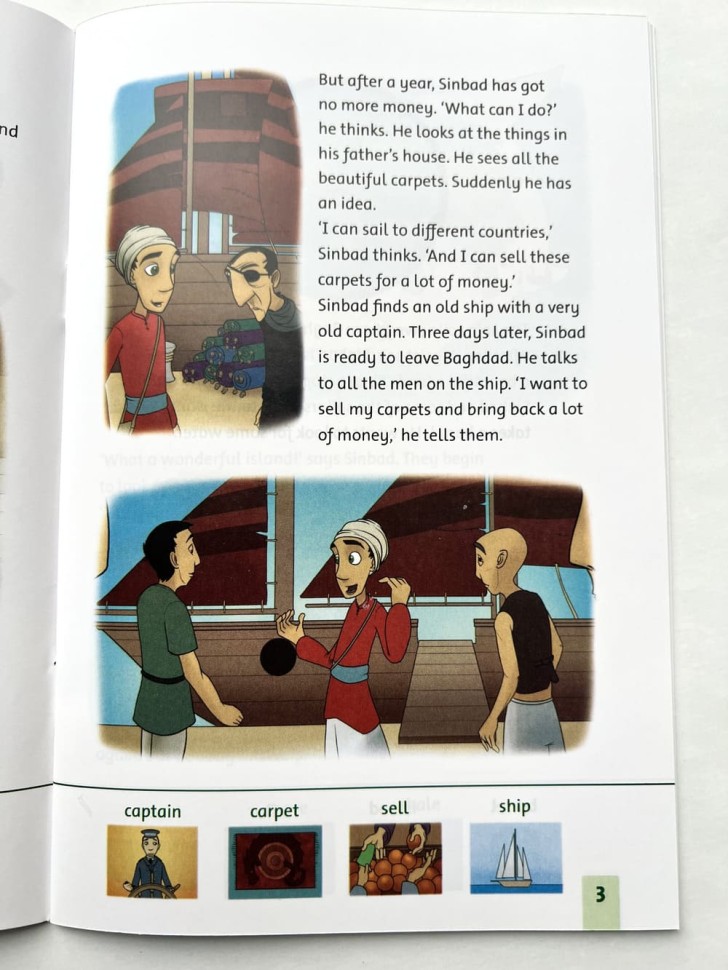 (Family and Friends Readers) 3 P.3  Sinbad. Синдбад