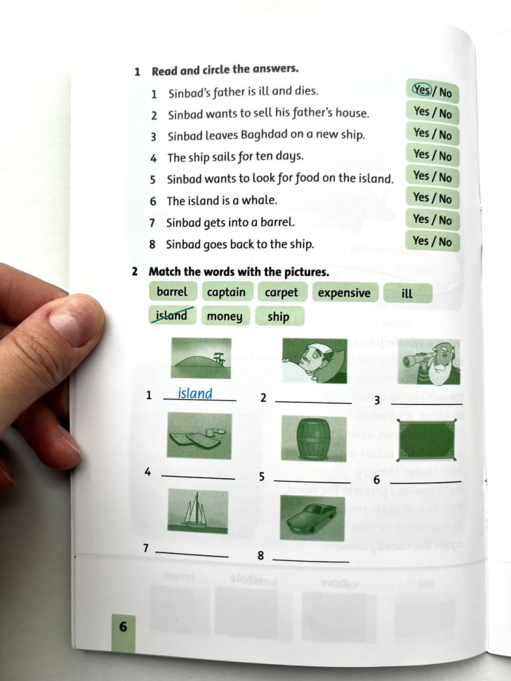 (Family and Friends Readers) 3 P.3  Sinbad. Синдбад