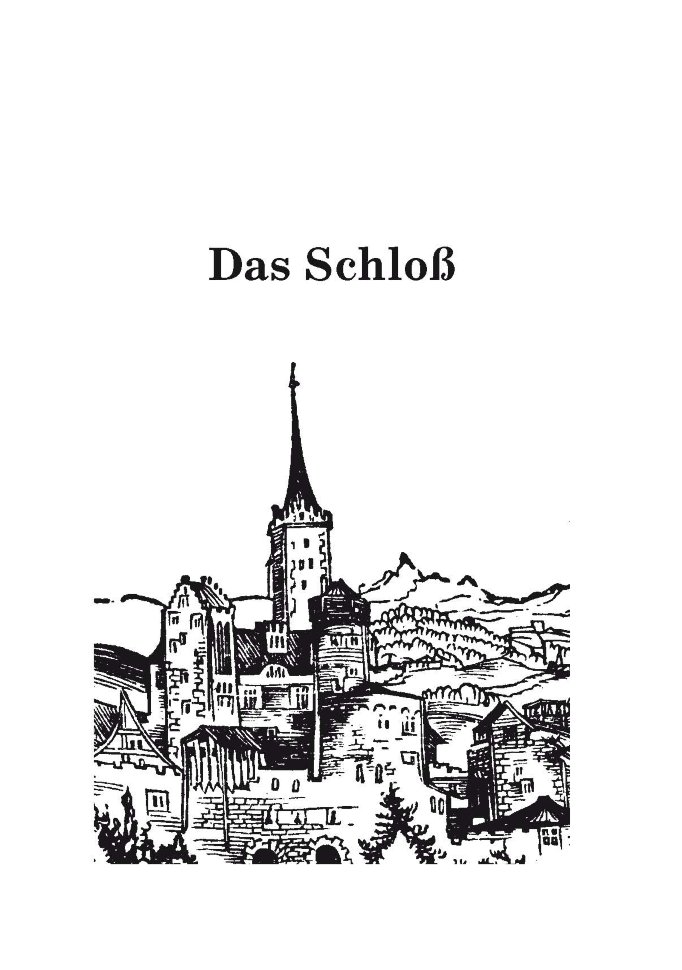 Замок / Das Schloss | Книги на немецком языке