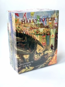 J.K. Rowling. Harry Potter ( Illustrated Edition 1 To 4 ).  КОМПЛЕКТ иллюстрированных изданий. Гарри Поттер 1-4 книги.