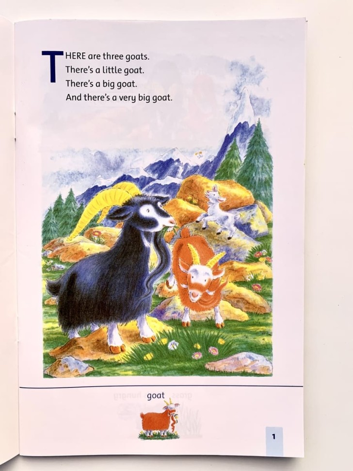Family and Friends 1 Readers. Three Billy Goats. Три козы Билли