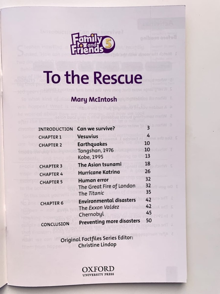 Family and Friends 5 Readers. To The Rescue. Спешу на помощь