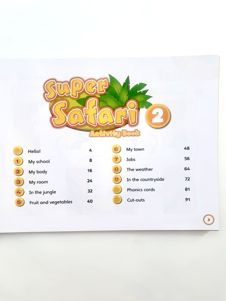 Super Safari 2 (British) Pupil's+Activity Book+CD+DVD