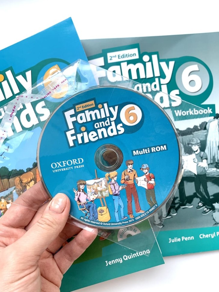 Family And Friends 6(Class book+Work book)+2CD(2nd)