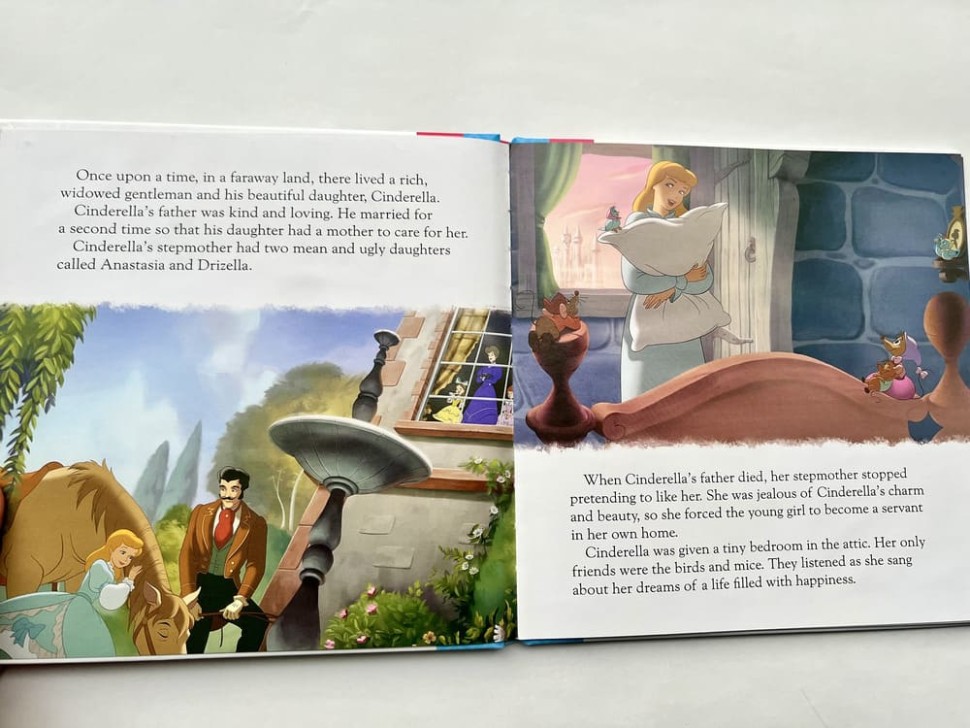 Disney Cinderella. Little Readers. Золушка