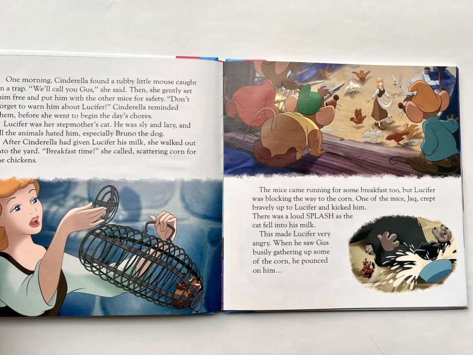 Disney Cinderella. Little Readers. Золушка