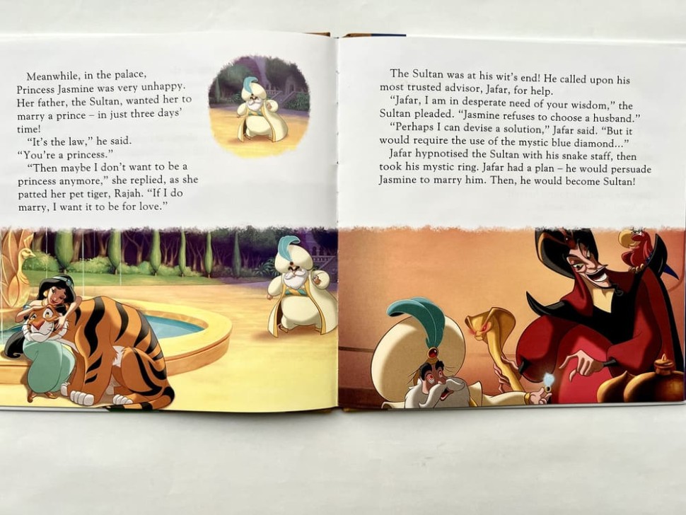 Disney Aladdin. Little Readers. Алладин