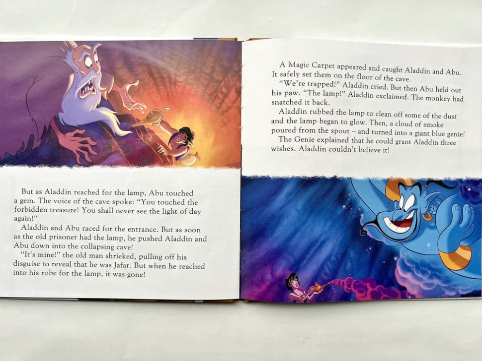 Disney Aladdin. Little Readers. Алладин