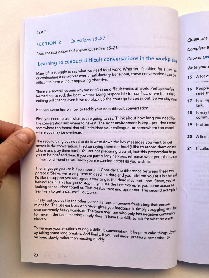 IELTS Cambridge 20 (General)