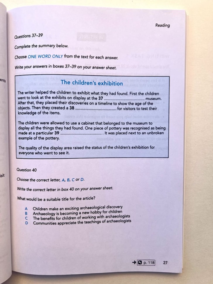 IELTS Cambridge 20 (General)