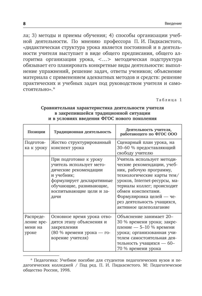 Новая дидактика современного урока в условиях введения ФГОС ООО | Книги по введению ФГОС в среднем общем образовании