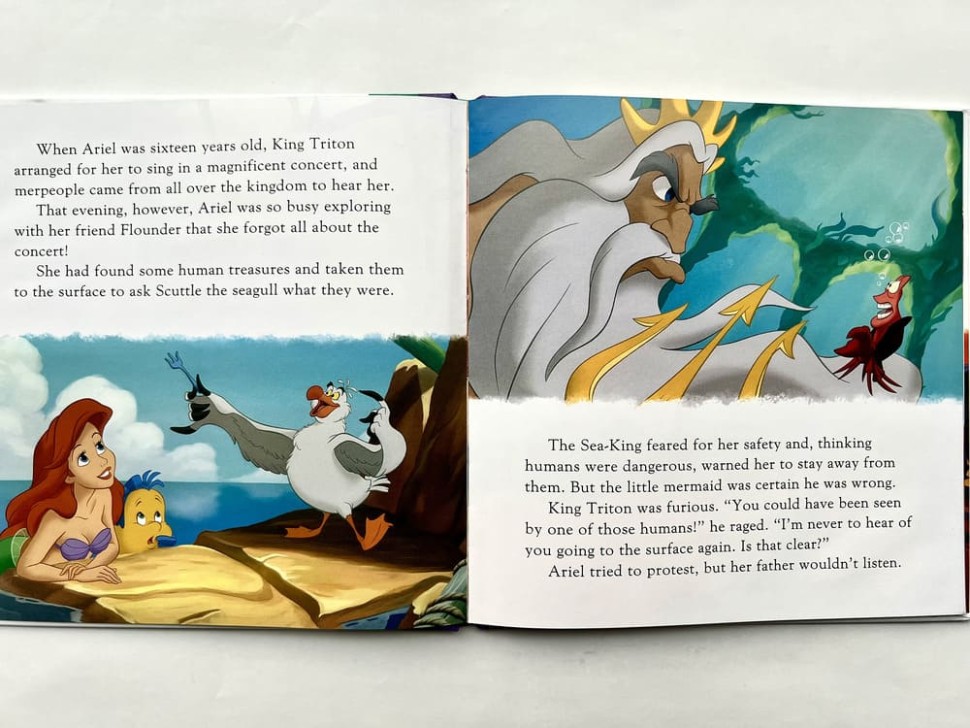 Disney The Little Mermaid. Little Readers. Русалочка