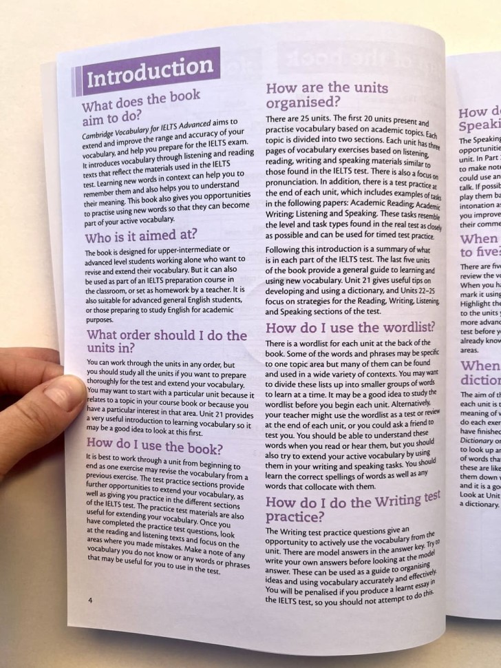 Cambridge IELTS Vocabulary (For Band 6.5 and Above)