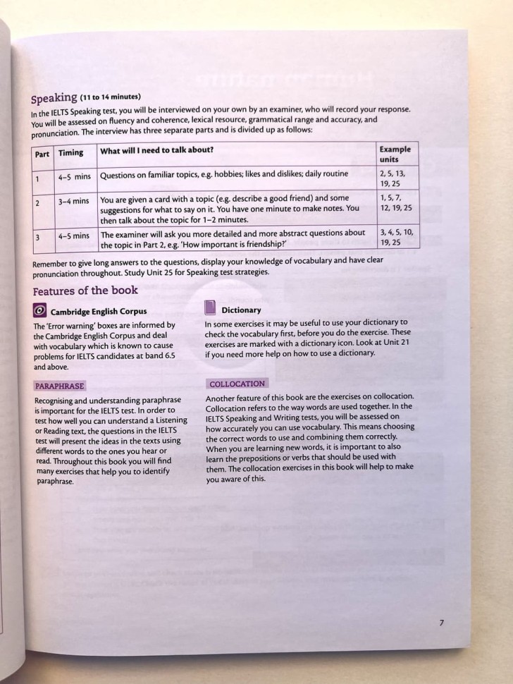 Cambridge IELTS Vocabulary (For Band 6.5 and Above)