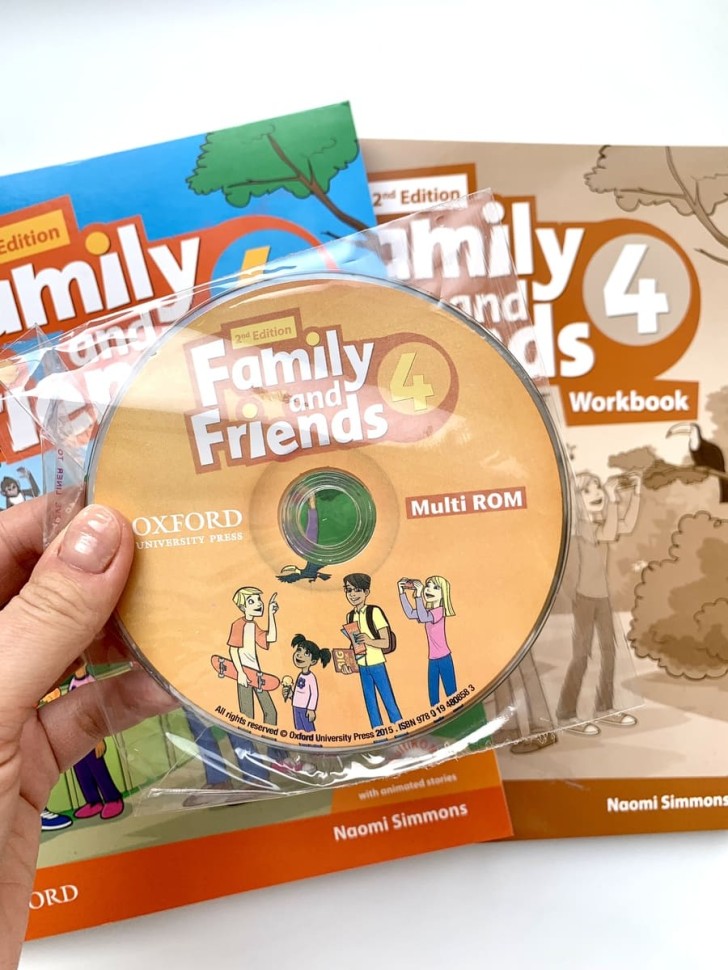 Family And Friends 4(Class book+Work book)+2CD(2nd)