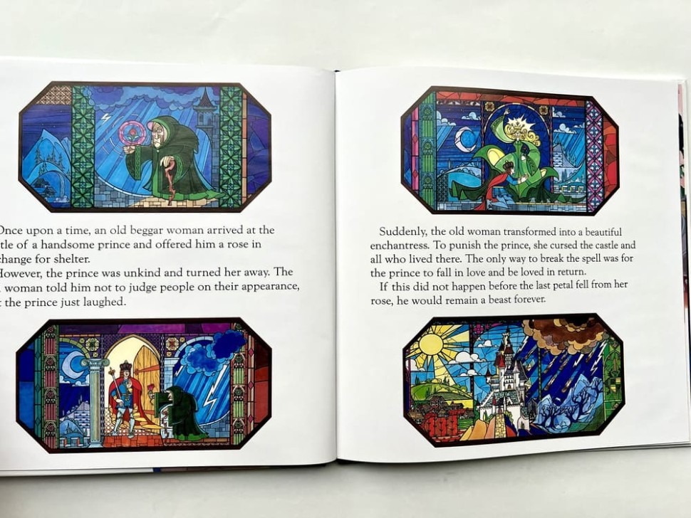Disney Beauty and the Beast. Little Readers. Красавица и Чудовище