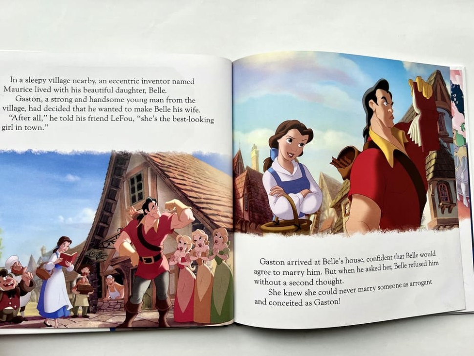 Disney Beauty and the Beast. Little Readers. Красавица и Чудовище