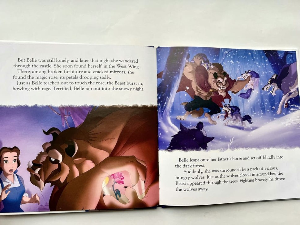 Disney Beauty and the Beast. Little Readers. Красавица и Чудовище