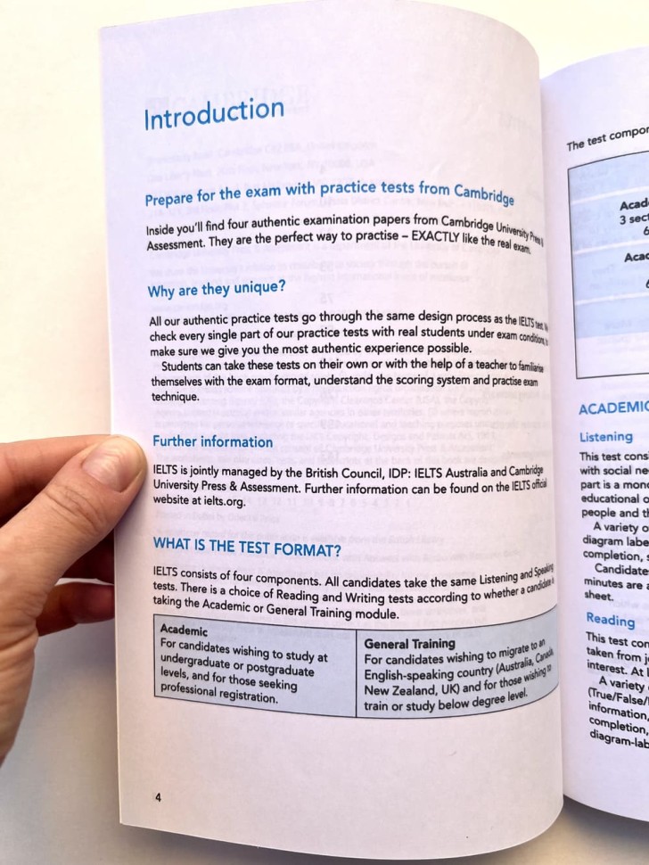 IELTS Cambridge 20 (Academic)