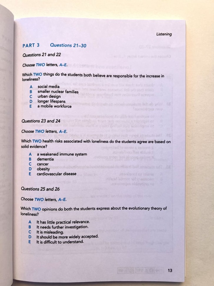 IELTS Cambridge 20 (Academic)