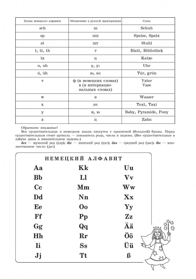 Занимательная немецкая азбука. Игры с буквами