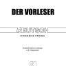 Чтец. Der Vorleser | Книги на немецком языке