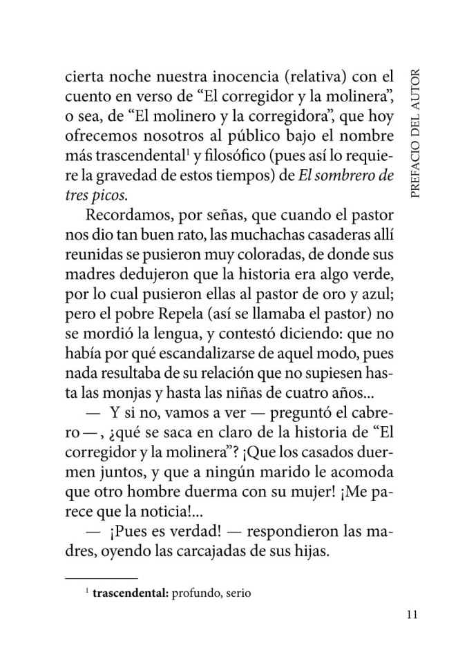 Треугольная шляпа. El Sombrero de Tres Picos | Книги на испанском языке