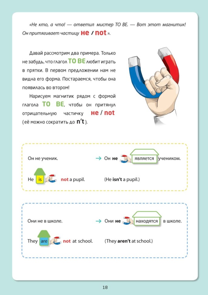 Английский для детей. Первые глаголы в играх и картинках