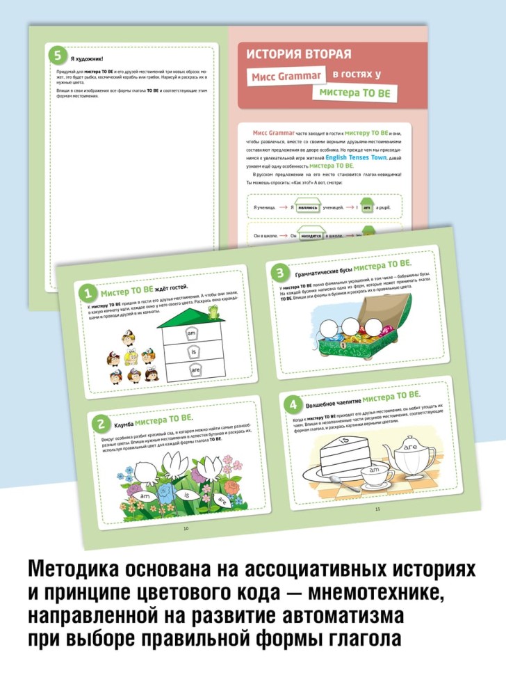 Английский для детей. Первые глаголы в играх и картинках