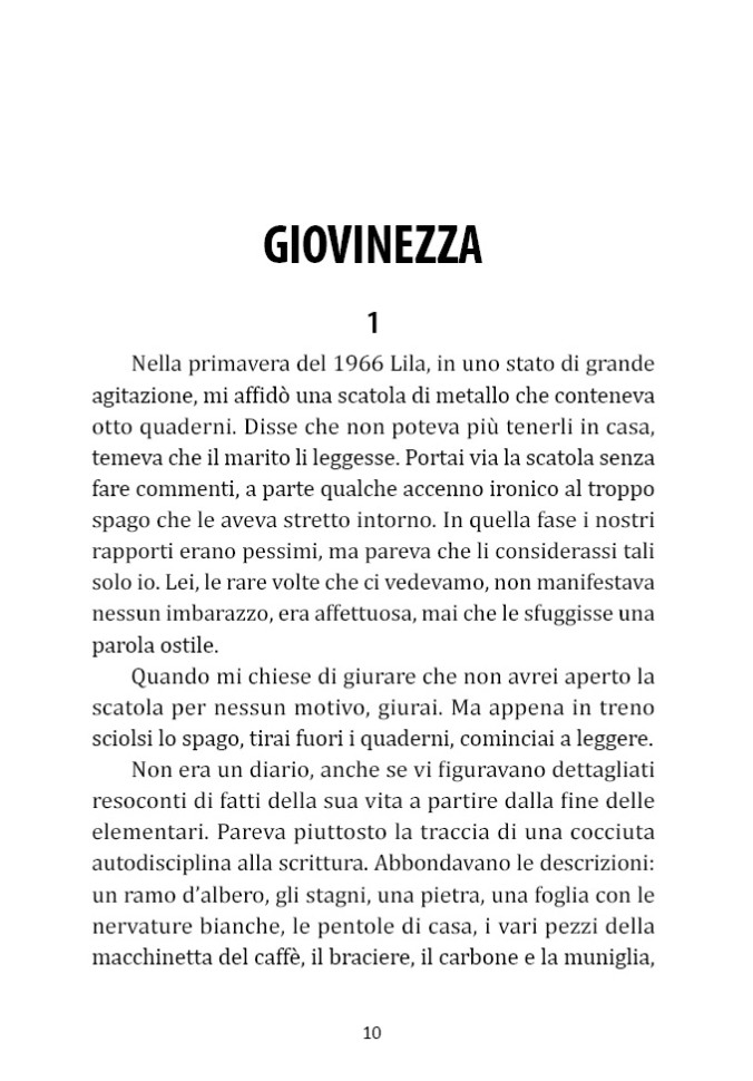 История нового имени. (Неаполитанский квартет, кн.2). Storia del nuovo cognome | Книги на итальянском языке