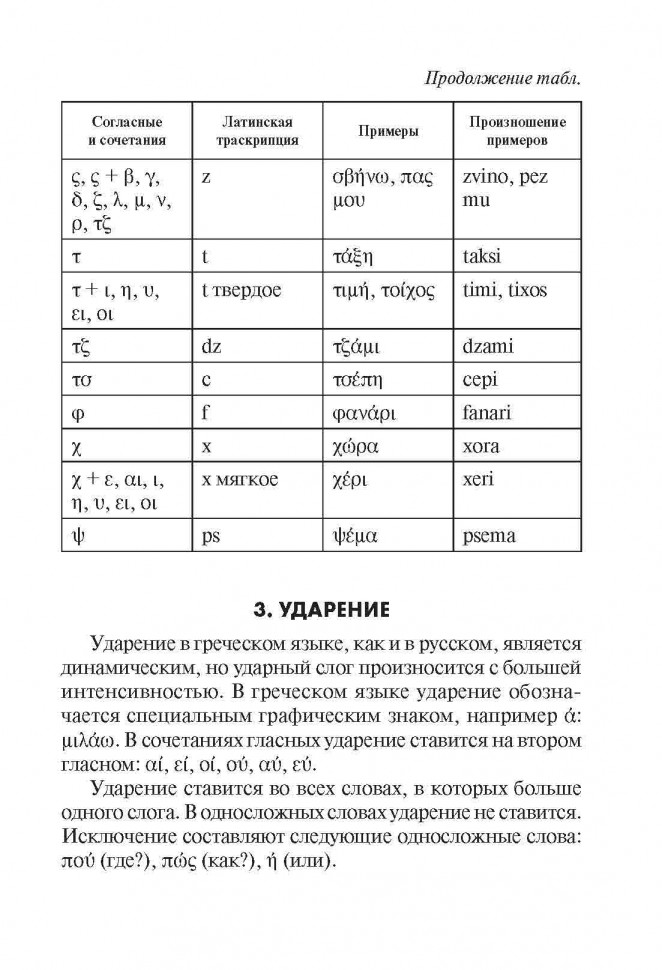 Греческая грамматика в таблицах и схемах