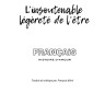 Невыносимая легкость бытия. L'insoutenable Legerete de L'etre | Книги на французском языке