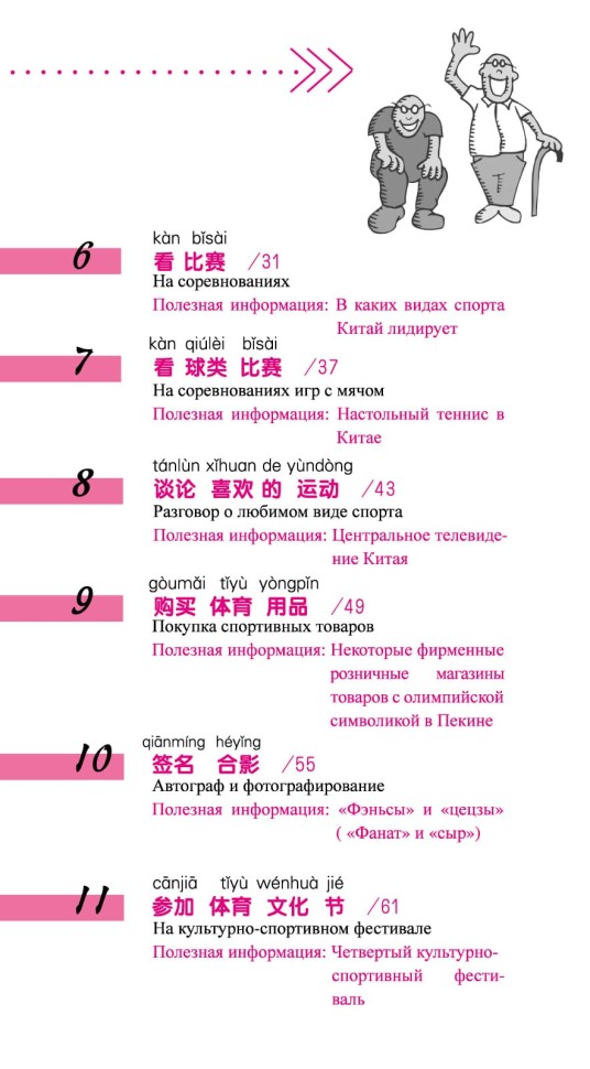 Китайский язык в диалогах. Спорт